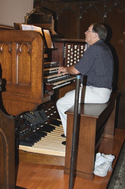 Trinity Organ Console