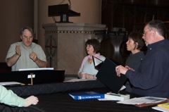 Small group rehearsal 2