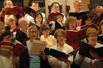 Chorus with soloists, instruments